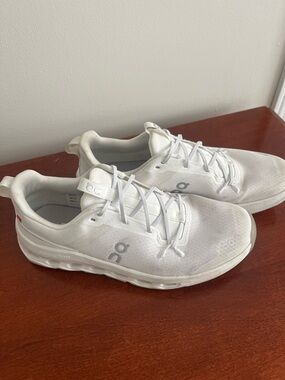 On Running White Low-Top Running Shoes